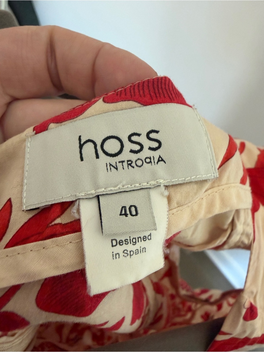 HOSS INTROPIA RARE VINTAGE PATTERNED MINIDRESS - 40 ( M ) - Picture 5 of 5